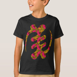 Camiseta Gye Nyame Adinkra Pan African West African Adinkra