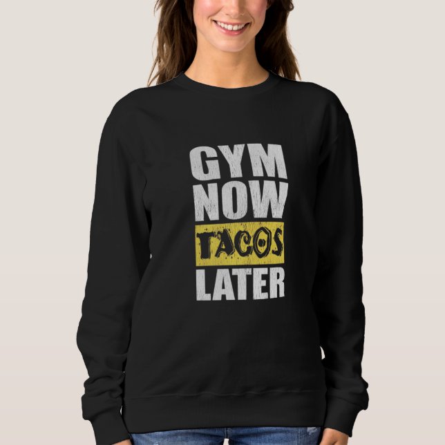 Camiseta Gym Agora Tacos Depois Taco Taco (Frente)