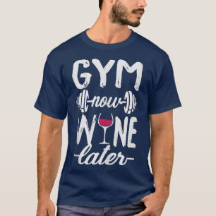 Camiseta Gym Agora Vinho Mais Tarde Cristo De Entusiasta De