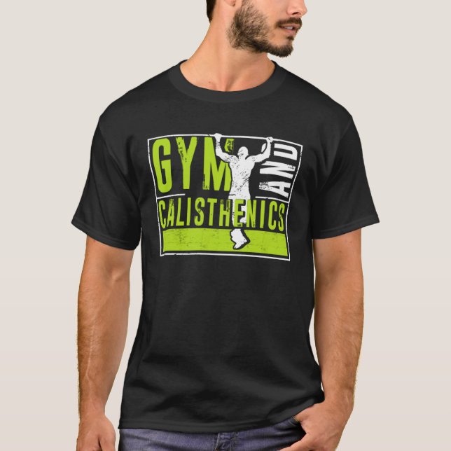 Camiseta Gym And Calisthenics Street Workout Gymnastics Tra (Frente)