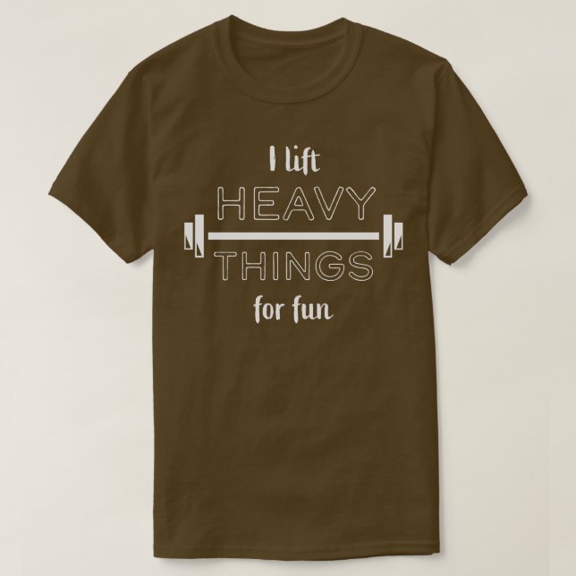 Camiseta Gym Barbell (Frente do Design)