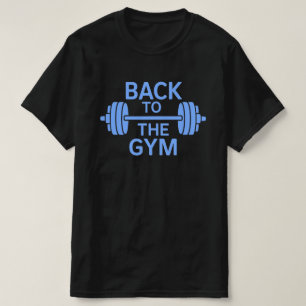 Camiseta Gym Barbell Black