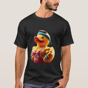 Camiseta Gym Bro Rubber Duck Muscle Bodybuilder Malhação Gy