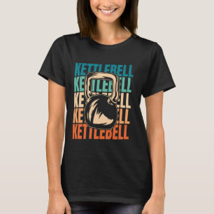 Camiseta Gym de Treinamento do Retro Kettebell - Ket de Vin