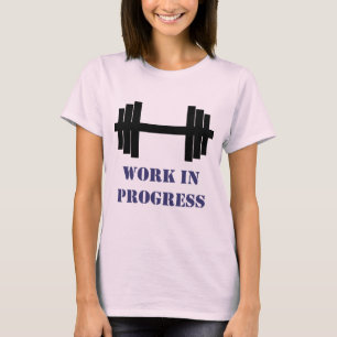 Camiseta Gym dos trabalhos em curso