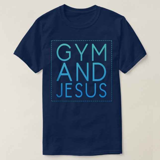 Camiseta Gym E Jesus, Gym 140 (Frente do Design)