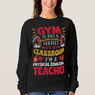 Camiseta Gym É Meu Ensino Físico em Sala de Aulas