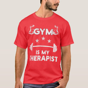 Camiseta Gym é o meu terapista (churrasco) Engraçado peso d