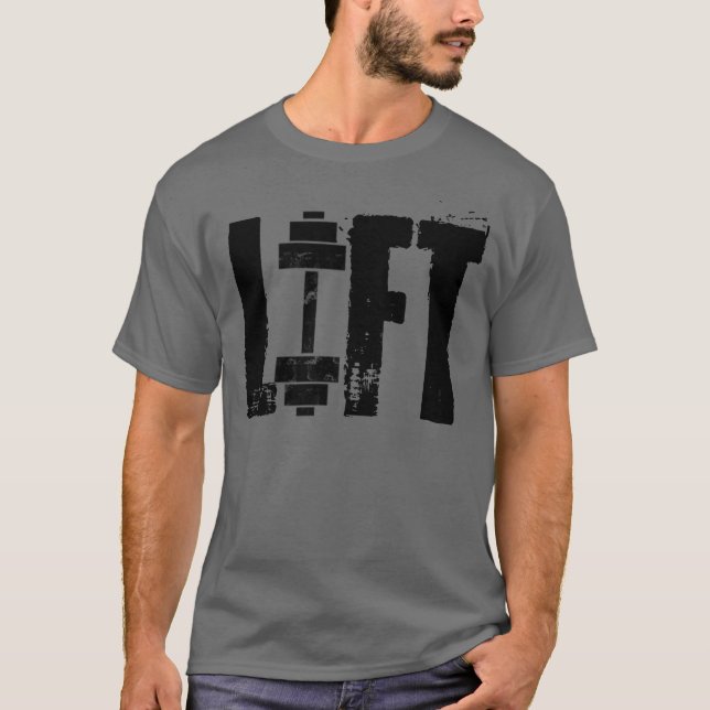 CAMISETA GYM E WORKOUT DE MALHAÇÃO LEVANTADA (Frente)