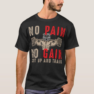Camiseta Gym - Exposição - Malhação - Sem Dor Sem Ganho