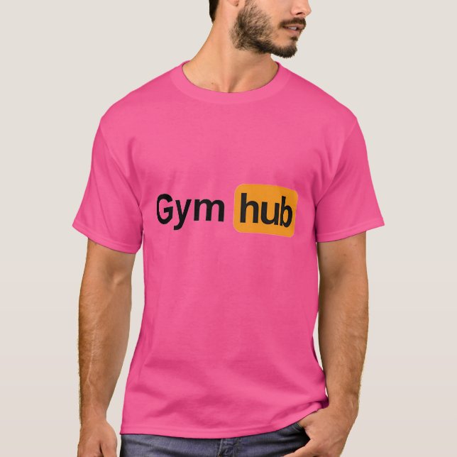 Camiseta Gym Hub Funny (Frente)
