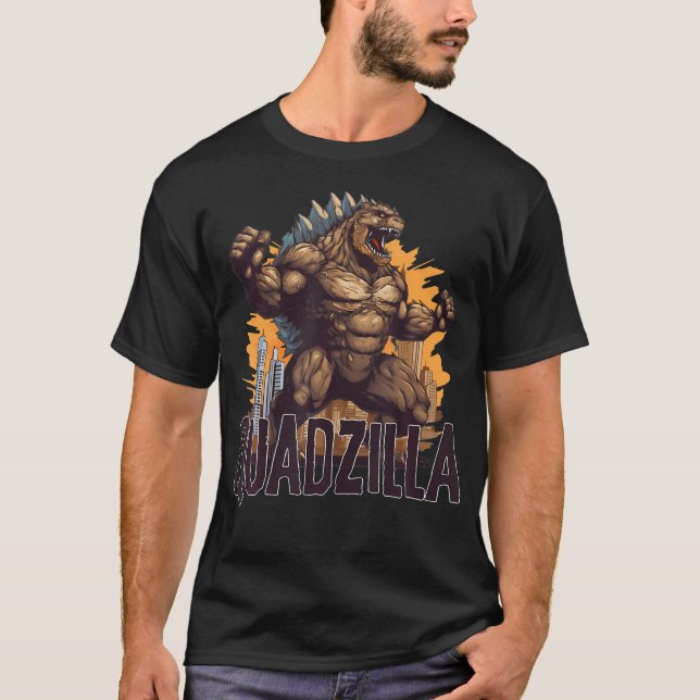 Camiseta Gym Legends Quadzilla Funny Gym (Frente)