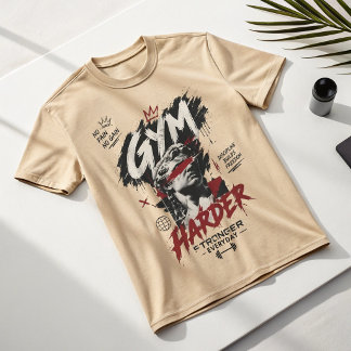 Camiseta Gym Mais Forte Todos os Dias |