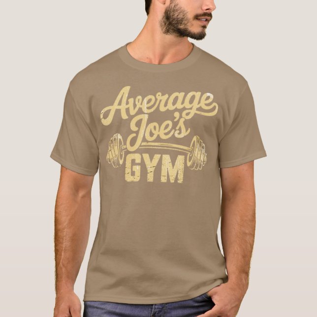 Camiseta Gym médio de Joe (Frente)