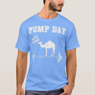 Camiseta Gym Pump Day Camel Malhação Barbell Men Women Gi