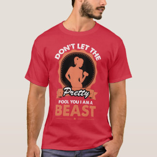 Camiseta Gym Quote WeightLifting Workout Quote Funny Fitne 