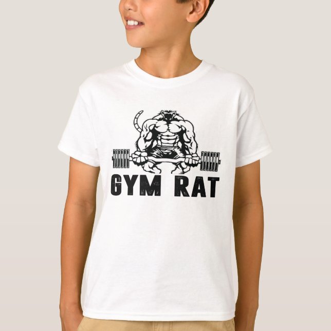 Camiseta Gym Rat (Frente)