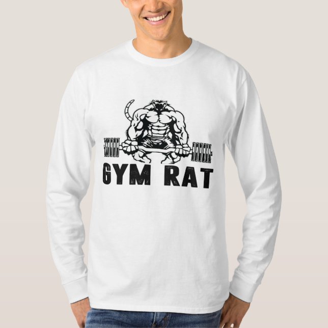 Camiseta Gym Rat (Frente)