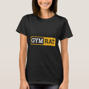 Camiseta Gym Rat Bodybuilding Workout Bodybuilder