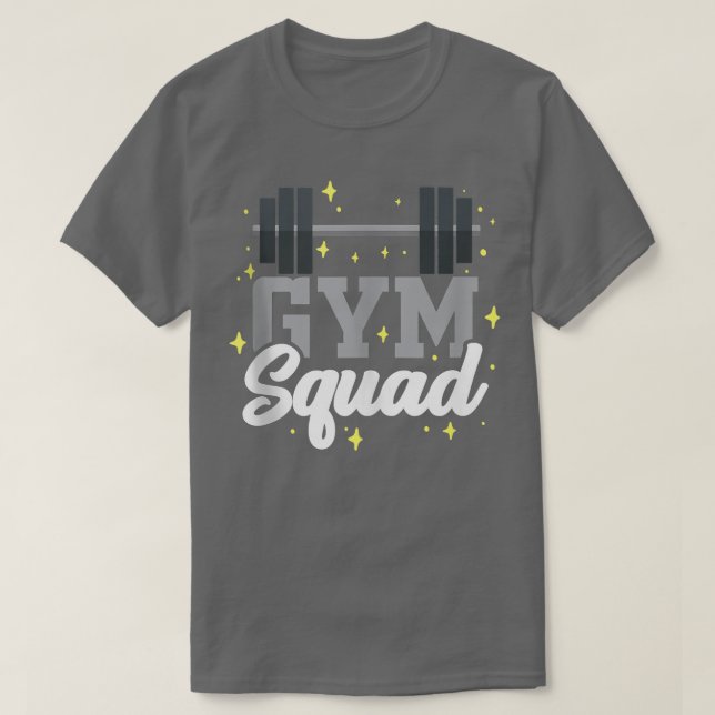 Camiseta Gym Squad (Frente do Design)