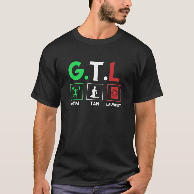Camiseta Gym Tan Laundry GTL (Frente)