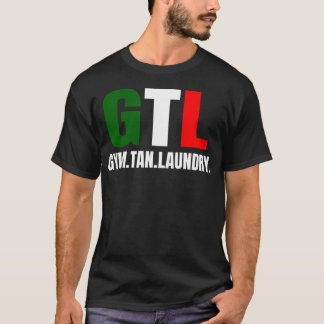 Camiseta Gym Tan Laundry Gtl New Jersey Nj Shore Italiano F