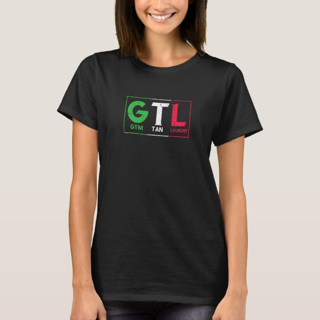 Camiseta Gym Tan Laundry GTL Premium (Frente)