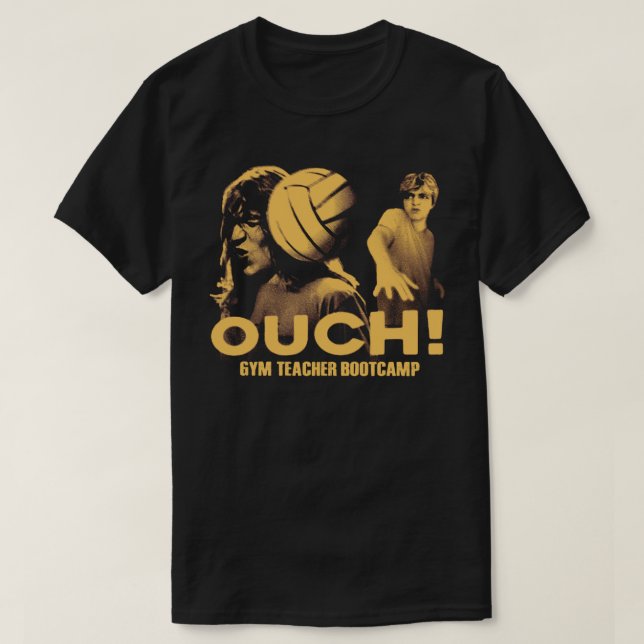 Camiseta Gym Teacher Bootcamp OUCH! (Frente do Design)
