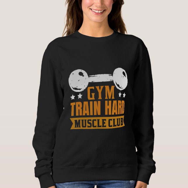 Camiseta Gym Train Duro Muscle Club (Frente)