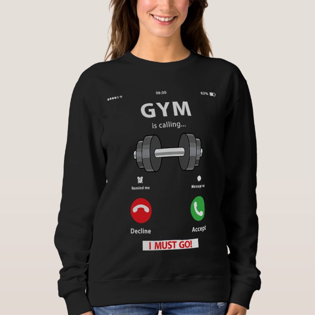Camiseta Gym   Workout Fitness Weightlifting Humor (Frente)