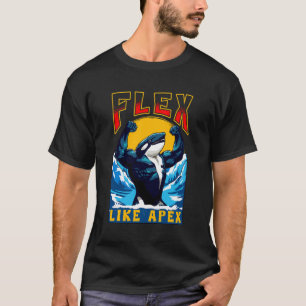 Camiseta Gym Workout Malhação Orca Pun Men Mulheres Engraça