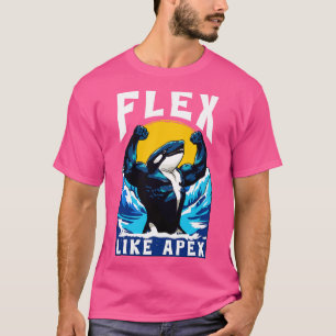 Camiseta Gym Workout Malhação Orca Pun Men Mulheres Engraça