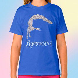Camiseta Gymnase Shimmer das Costas Silver