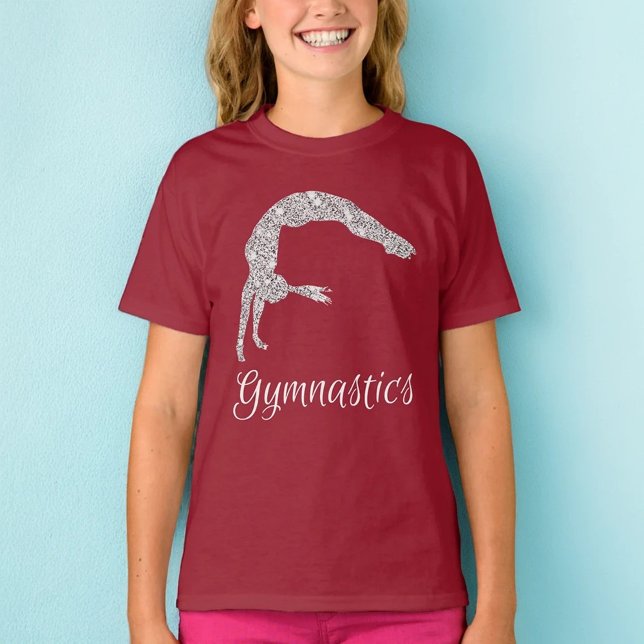 Camiseta Gymnase Shimmer das Costas Silver (Criador carregado)