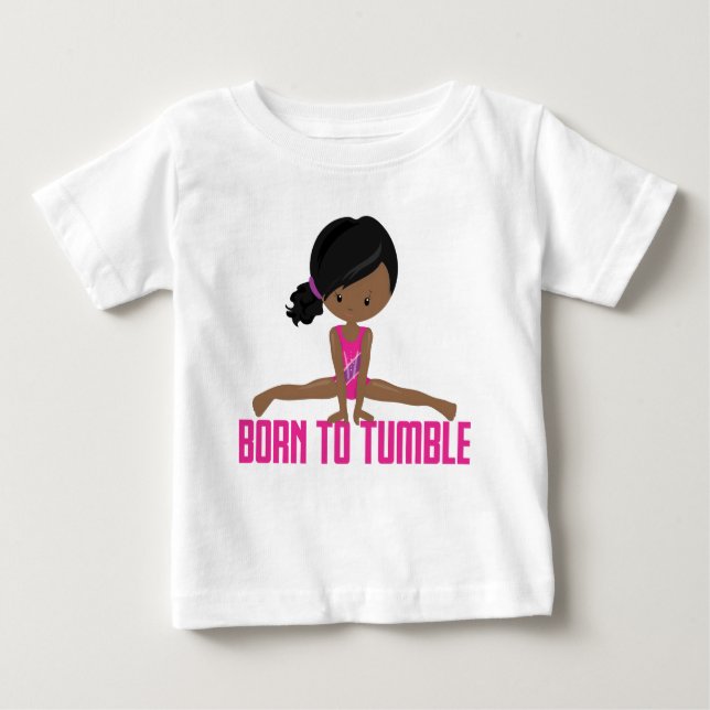 Camiseta Gymnast-African American (Frente)