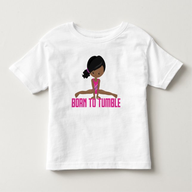 Camiseta Gymnast - Afro-Americano (Frente)