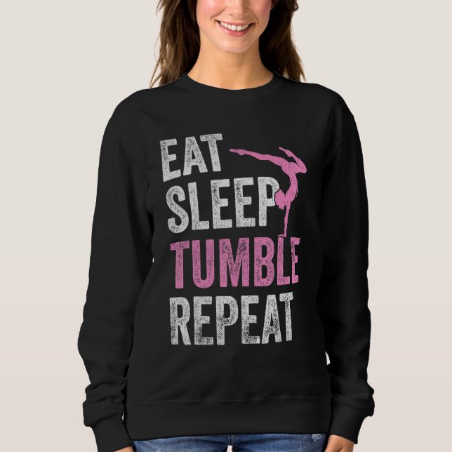 Camiseta Gymnast Coma Sono Repetir Ginástica 1 (Frente)