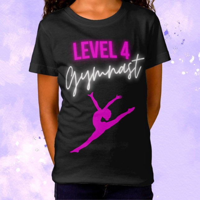 Camiseta Gymnast Nível 4 (Criador carregado)