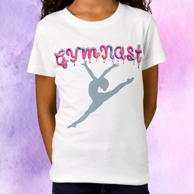 Camiseta Gymnast Paint Drivers Gymnastics Leap (Criador carregado)