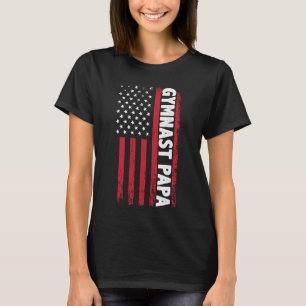Camiseta GYMNAST PAPA Sports Pai Player Treinador EUA