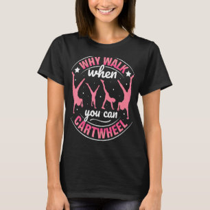 Camiseta Gymnast Parkour Girls Mulheres Legal Cartwy