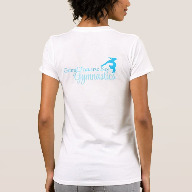 Camiseta Gymnastics Crewneck do GTbay *Design leve* (Verso)