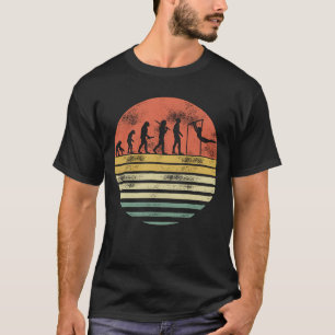 Camiseta Gymnastics Evolution Retro Presente Engraçado par