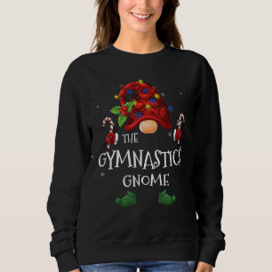 Camiseta Gymnastics Gnomos Buffalo Xadrez Árvore de Natal L