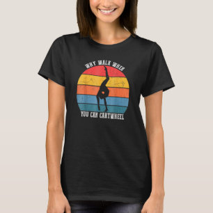 Camiseta Gymnastics Gymnast Gift Para Meninas Legal