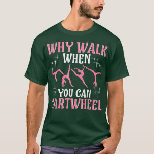 Camiseta Gymnastics Gymnast Gift Para Meninas Legal