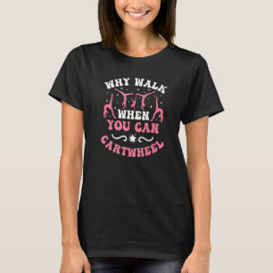 Camiseta Gymnastics Gymnast Gift Para Meninas Legal