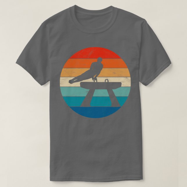Camiseta Gymnastics Pommel Horse (Frente do Design)