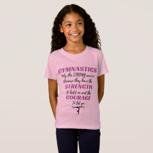 Camiseta Gymnastics Presente O Forte Presente De Gymnast So
