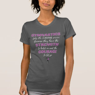 Camiseta Gymnastics Presente O Forte Presente De Gymnast So